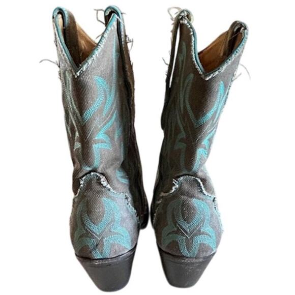 Liberty Western Cowboy Boots – Made in Mexico – Size 7.5 - Picture 6 of 11